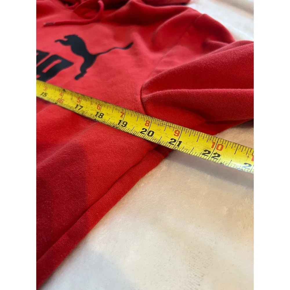 Youth Red‎ Puma Pull Over Sweatshirt Size M - Picture 3 of 5